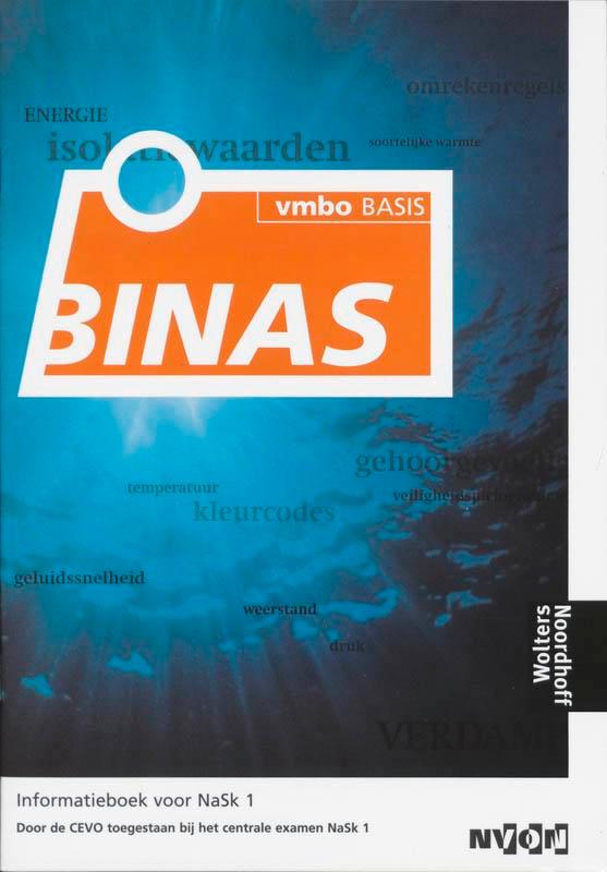 Binas NaSk1 vmbo basis deel Leerlingenboek dru 9789001893798, Boeken, Wetenschap, Zo goed als nieuw, Verzenden