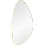 Spiegel - Livion Uca - Ovaal - Inclusief Lijst - Goud -, Huis en Inrichting, Woonaccessoires | Spiegels, Ophalen of Verzenden
