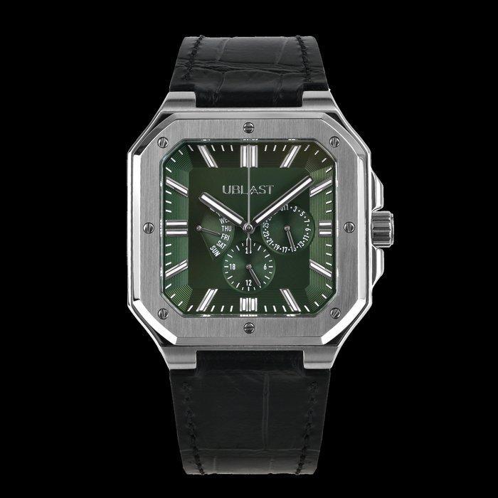 Ublast - Square - Multifunction - REF.UBSQMF44GN - Ltd., Sieraden, Tassen en Uiterlijk, Horloges | Heren