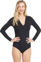 Spanx - Maat XL Suit Yourself Bodysuit V Hals lange mouwen -, Kleding | Dames, Verzenden