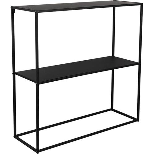 Bijzettafel - Trion Xena - Consoletafel - Zwart - Metaal, Huis en Inrichting, Tafels | Eettafels, Nieuw, Metaal, Ophalen of Verzenden