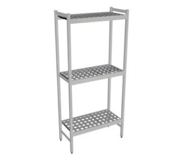 6611 - 3 etages - 960x460x1685 mm (bxdxh) Fermostock, Zakelijke goederen, Horeca | Meubilair en Inrichting, Verzenden