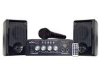 Party Sound KA100 Bluetooth Karaoke Set Met USB/SD Speler, Verzenden, Nieuw, Overige typen