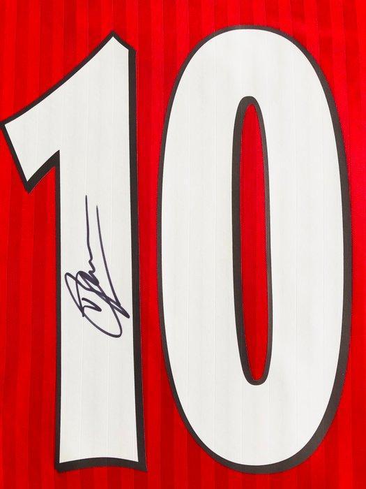 Dennis Bergkamp - Official Signed Arsenal Jersey, Verzamelen, Overige Verzamelen