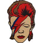 David Bowie - Ziggy Face - Patch officiële merchandise, Ophalen of Verzenden, Nieuw, Kleding