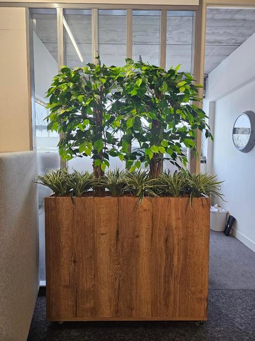 Vrijstaande of verrijdbare plantenbak Divide, 90x120x30 c..., Huis en Inrichting, Kamerplanten, Ophalen of Verzenden