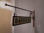 IJzeren bord voor de kapper. - marchesini - Reclamebord -, Antiek en Kunst