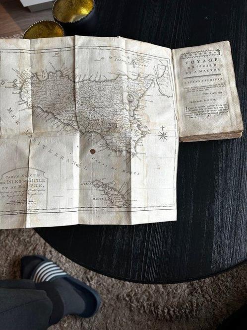 Mr. Brydone, F.R.S. - Voyage en Sicile et à Malthe - 1776, Antiek en Kunst, Antiek | Boeken en Bijbels