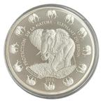Benin Olifant 1 kg 2014, Verzenden, Overige landen, Losse munt, Zilver