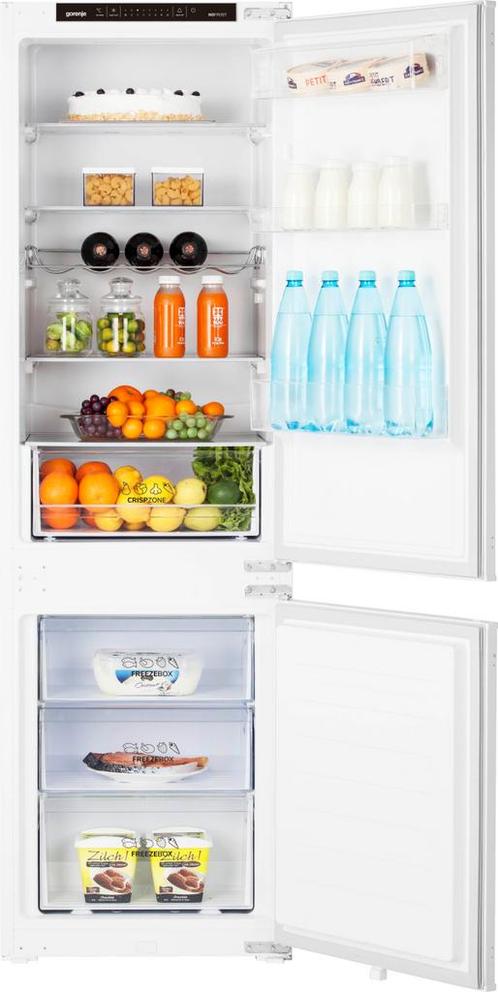 Gorenje NRKI418EP1 Koel-vriescombinatie Ingebouwd 246 l E499, Witgoed en Apparatuur, Koelkasten en IJskasten, Nieuw, 160 cm of meer