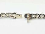 Halsketting - 14 karaat Witgoud - 40.58ct. tw. Diamant, Sieraden, Tassen en Uiterlijk, Kettingen, Nieuw
