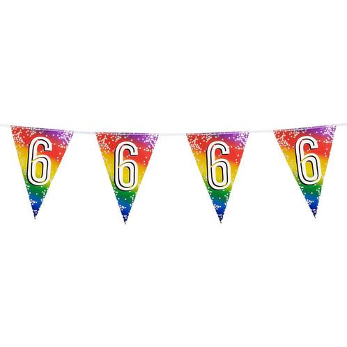 Regenboog Slinger 6 Jaar 6m, Hobby en Vrije tijd, Feestartikelen, Nieuw, Verzenden