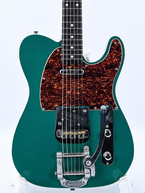 Del Tone 60s T Style Custom Sherwood Green Light Aged, Muziek en Instrumenten, Snaarinstrumenten | Gitaren | Elektrisch, Solid body