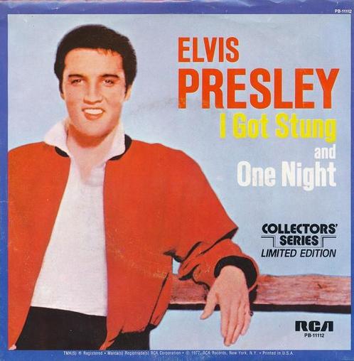 Elvis Presley - I Got Stung / One Night, Cd's en Dvd's, Vinyl | Rock, Gebruikt, Ophalen of Verzenden