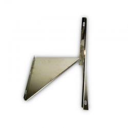 Triangel beugel RVS t.b.v. stoelconstructie Ø350, Huis en Inrichting, Kachels, Ophalen of Verzenden