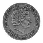 Niue. 5 Dollars 2022 Drowner Antique finish, 2 Oz (.999)