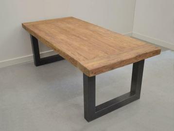 Topaanbieding! Robuuste kloostertafel 8 cm dik