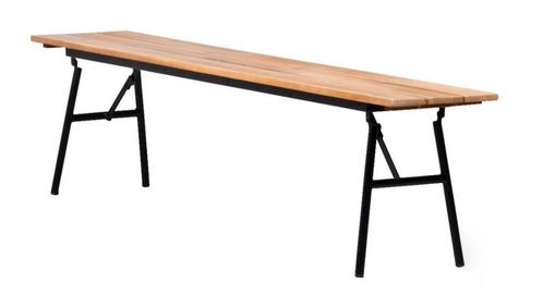 Picknickbank - Vernon  - Aluminium - Acacia - The Outsider, Tuin en Terras, Tuintafels, Nieuw, Verzenden