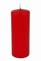Stompkaarsen Rood Robijn, ø60x150 mm doos a 20 Stuks.
