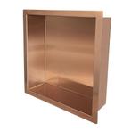 Inbouwnis Wiesbaden Novi 30x30x10cm Brons, Ophalen of Verzenden, Nieuw