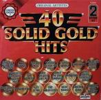 LP gebruikt - Various - 40 Solid Gold Hits (UK, 1978), Zo goed als nieuw, Verzenden