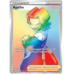Agatha 210/198 Rainbow Chilling Reign, Hobby en Vrije tijd, Verzamelkaartspellen | Pokémon, Ophalen of Verzenden, Nieuw, Losse kaart