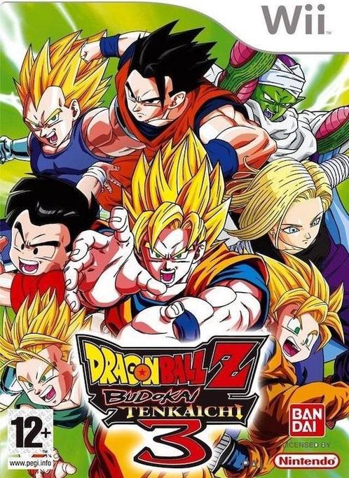 Dragon Ball Z Budokai Tenkaichi 3 (Wii Games) (Nintendo Wii), Spelcomputers en Games, Games | Nintendo Wii, Zo goed als nieuw