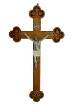 Antiek Crucifix - Pear - 1850-1900 - Gotisch - 70 cm, Antiek en Kunst