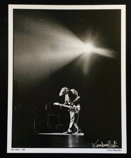Karen Mason Blair - Kurt Cobain - Live At Paramount - 1991, Antiek en Kunst, Kunst | Designobjecten
