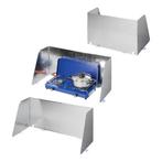 ProPlus Uitschuifbaar kookwindscherm - 3-delig - Verstelb..., Caravans en Kamperen, Kampeeraccessoires, Ophalen of Verzenden, Nieuw