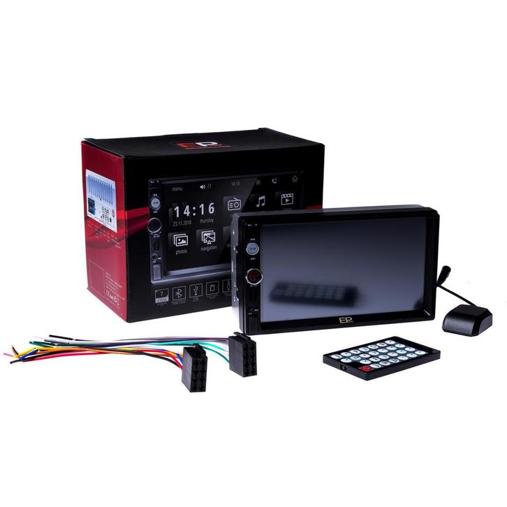 Autoradio Dubbel DIN 7 - GPS / USB / Micro SD, Auto-onderdelen, Overige Auto-onderdelen, Nieuw, Verzenden