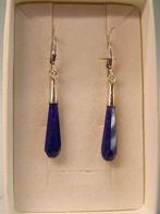 Zonder minimumprijs - Oorbellen Zilver - 10.00ct. tw. Lapis, Nieuw