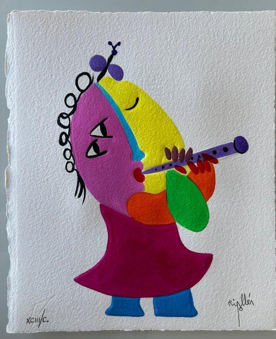 Juan García Ripollés (1932) - Flautista, Antiek en Kunst, Antiek | Overige Antiek