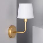 Wandlamp modern Xirena witte kap led lamp koper E14 FOIR, Huis en Inrichting, Lampen | Wandlampen, Nieuw, Verzenden