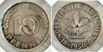 Duitsland Aluminium Probe 10 Pfennig 1950 F mit kleinem L..., Postzegels en Munten, Munten | Europa | Niet-Euromunten, Verzenden
