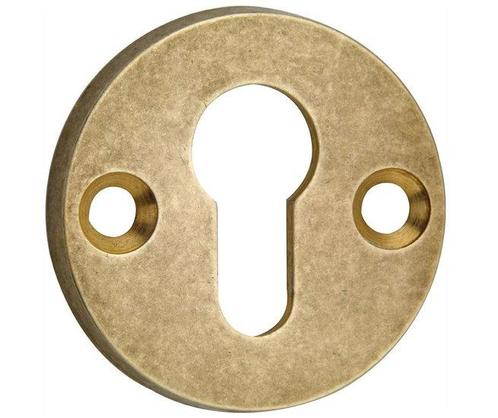 SKG3 cilinderrozet binnen Elegant messing antiek, Doe-het-zelf en Verbouw, Hang- en Sluitwerk, Nieuw, Ophalen of Verzenden