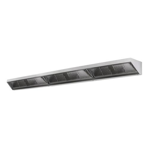 GGM Gastro | Wandafzuigkap - 5400mm - met filter & lamp |, Witgoed en Apparatuur, Afzuigkappen, Inbouw, 800 m³ per uur of meer
