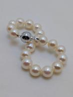 Zonder minimumprijs - Kralenarmband - 14 karaat Witgoud