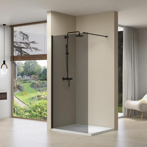 Inloopdouche Van Rijn ST01 120x200 cm Rookglas 8 mm Met, Doe-het-zelf en Verbouw, Sanitair, Douche, Nieuw, Ophalen of Verzenden