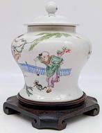 Vaas - Porselein - China - pot met deksel (Zonder