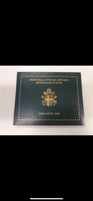 Vaticaan. Year Set (BU) 2005 (Zonder Minimumprijs), Postzegels en Munten, Munten | Europa | Euromunten