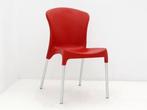 Kunststof terras/ kantine stoel Brenda zonder armleggers, Ophalen of Verzenden, Gebruikt