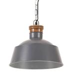 Hanglamp industrieel E27 32 cm grijs (Lampen, Interieur), Verzenden