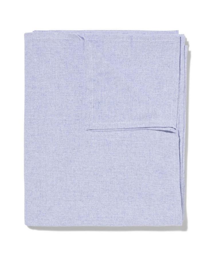 HEMA Tafelkleed blauw chambray katoen 140x240, Huis en Inrichting, Keuken | Textiel, Nieuw, Verzenden