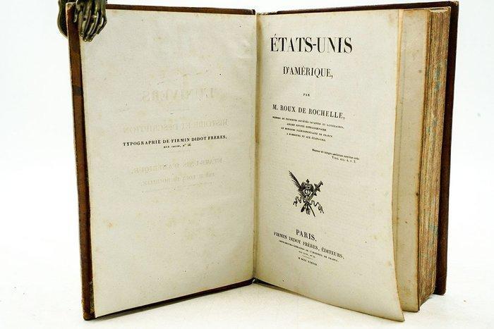 M. Roux De Rochelle - États-Unis dAmérique - 1838, Antiek en Kunst, Antiek | Boeken en Bijbels