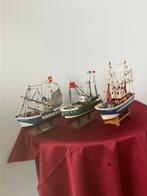 Maritieme objecten (3) - kotters - Hout