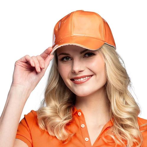 Oranje Pet Holografisch Verstelbaar, Hobby en Vrije tijd, Feestartikelen, Nieuw, Verzenden