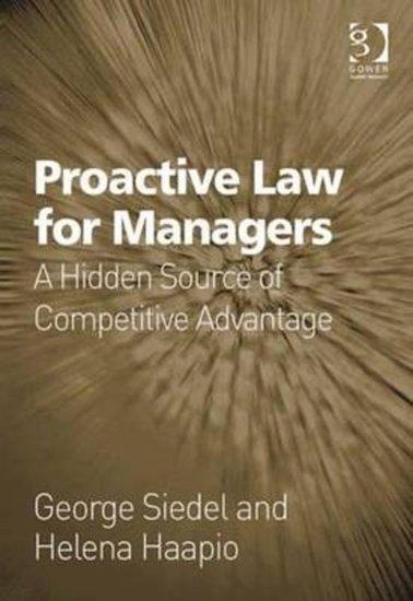 Proactive Law for Managers | 9781409401001, Boeken, Studieboeken en Cursussen, Verzenden