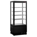 GGM Gastro | Tafelmodel panoramische vitrine - 98 liter - |, Verzenden, Nieuw