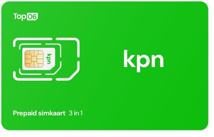 Koop hier uw KPN prepaid simkaart - Beste prijs van NL, Telecommunicatie, Prepaidkaarten en Simkaarten, Prepaidkaart, Nieuw, KPN
